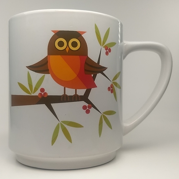 Orange Owl 28 Oz GIANT Mug by Room Creative, 2012 - Picture 1 of 9